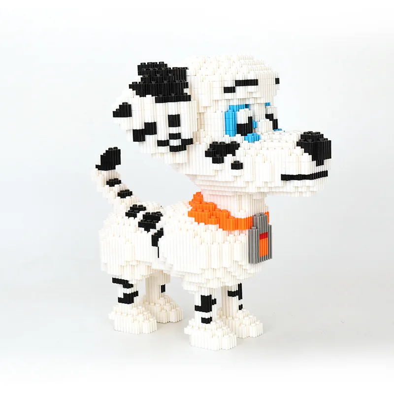 

Stall Night Market Trade Fair Hot Selling Profiteering CHILDREN'S Toy Flower Dots Dog Assembled Fight Inserted Model Small Parti