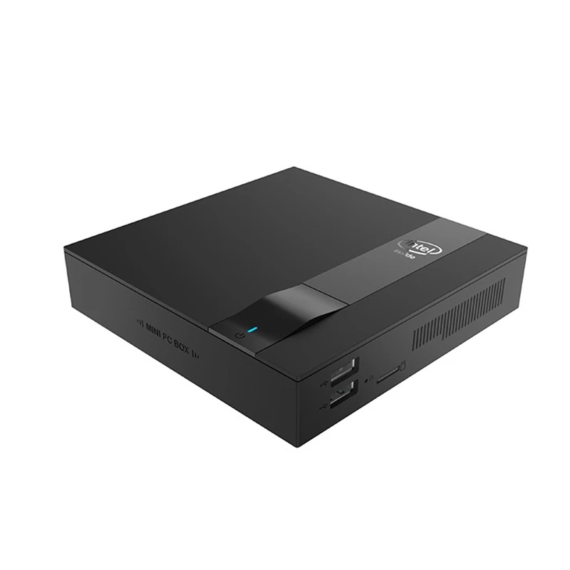 

M5 Mini PC Intel Celeron J3455 Windows 10 DDR3L 8G+256G M.2 SSD USB3.0 4K HDMI VGA Gigabit Ehternt 5G WIFI