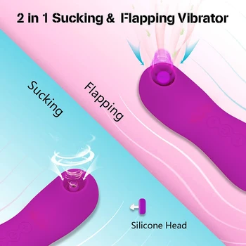 7 Speed Powerful Clitor Sucker Vibrator Tongue Vibrating Nipple Sucking Blowjob Clitoris Stimulator Sex Toys for Women 4