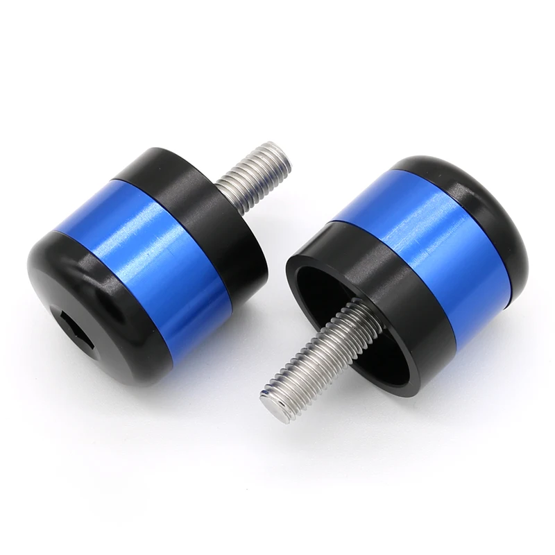 For Kawasaki Ninja 1000 Z1000S/SX Ninja 900 ZZR600 ZX-6R ZX7R ZX9R ZX-10R ZX-14 ZX12R ER5 Handlebar End Cover Grip Bar End Plugs 3