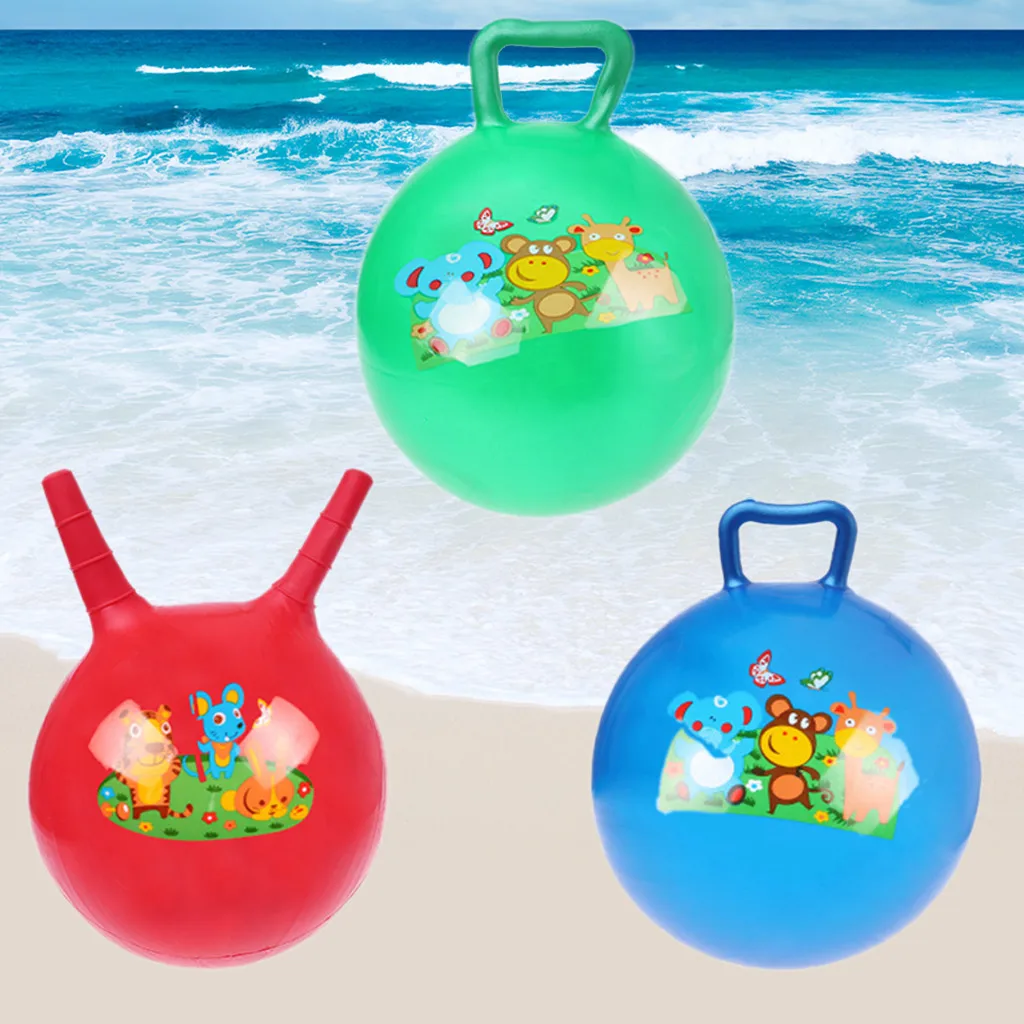 YO-HAPPY Neue 11in aufblasbare Sprungball Hopper Bounce Retro Ball Kinder Baby Toy Balls