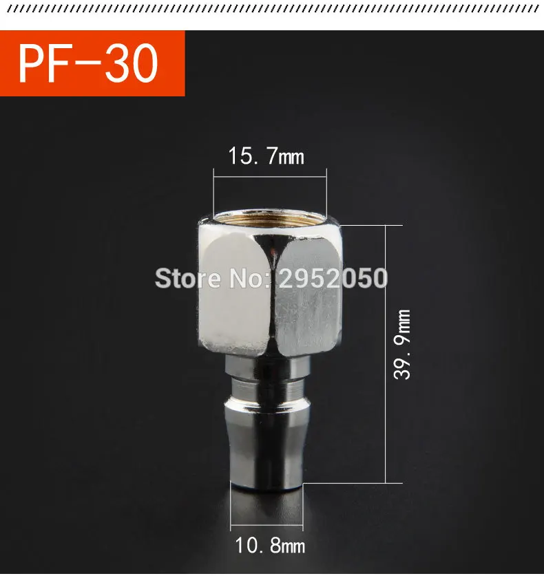

Wholesale 10pcs/lot C quick couplers PF30 public suitable for 3/8" thread free shipping