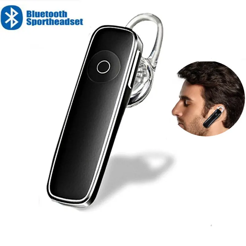 Bluetooth гарнитура M165 с микрофоном регулировкой громкости и поддержкой 4 2|Наушники