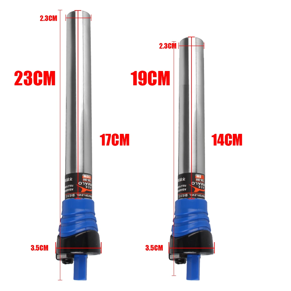 Adjustable Temperature 220V EU Plug Aquarium Heater - 50W/100W