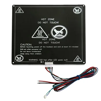 

3D printer accessories Anet A6 A8 E10 E12 Aluminum Heated Bed with line for Mendel RepRap i3 3d