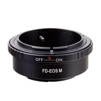

FD-EOS Mount Adapter Ring for Canon FD Lens to EF EOS Mount Camera Camcorder Precision Machining Can't Wear Lens Protect