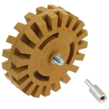 

Universal Rubber Eraser Wheel For Remove Car Glue Adhesive Sticker Pinstripe Decal Graphic Auto Repair Paint Tool