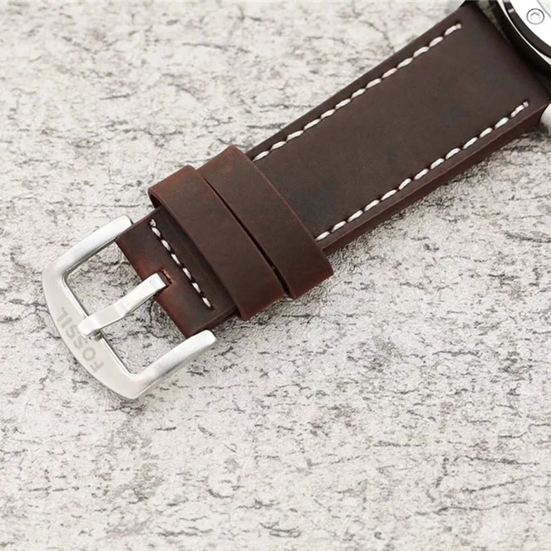 FOSSIL автоматические мужские наручные часы с кожаной мужской s часы лучший бренд класса люкс montre homme