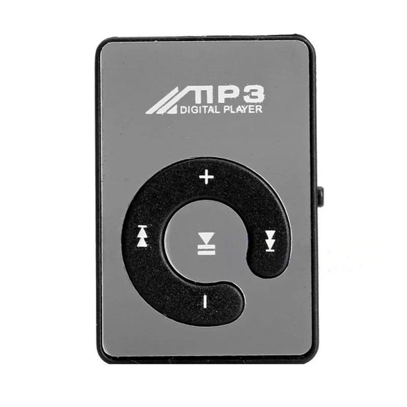UQ0019B Компактный и стильный mp3-плеер, медиаплеер, поддержка 16 ГБ, внешняя SD для MP3/WMA, с блестящим мини-зажимом, ЖК-экран, высокое качество - Цвет: UQ0019B