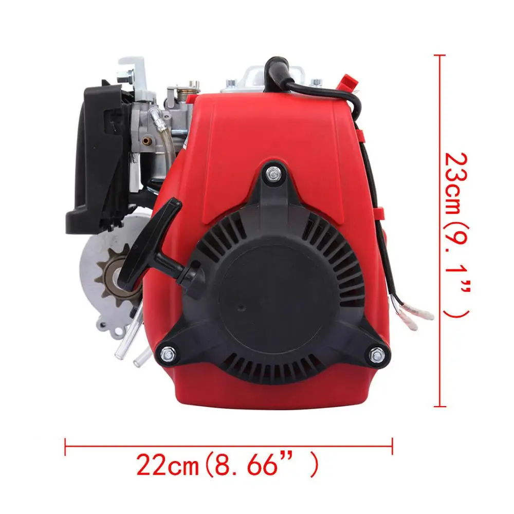 Samger 49cc 4 тактный моторизованный комплект двигателя велосипеда для DIY ATV Карманный