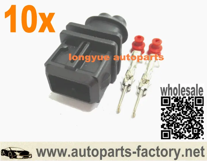 Longyue 10Kit мужской Инжектор Разъем EV1 разъем