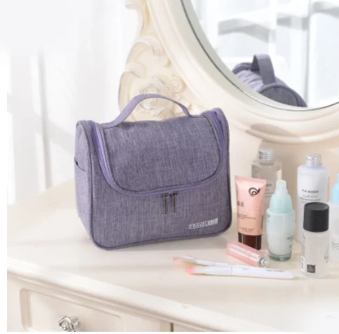 purple Многофункциональная косметичка для путешествий, женские косметички, косметички, органайзер для туалетных принадлежностей, водонепроницаемые женские футляры для хранения косметики - Цвет: purple