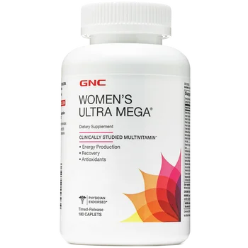

GNC Women's Multivitamin Mega (Support For Overall Health & Wellness)180 caplets