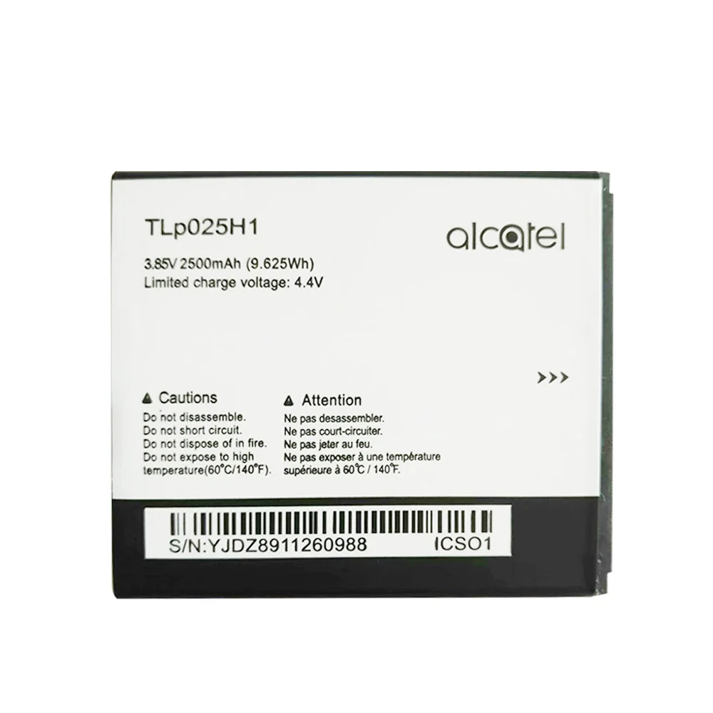 Аккумулятор TLP025H7 TLP025H1 2500 мАч для Alcatel OneTouch POP 4 аккумулятор телефона с