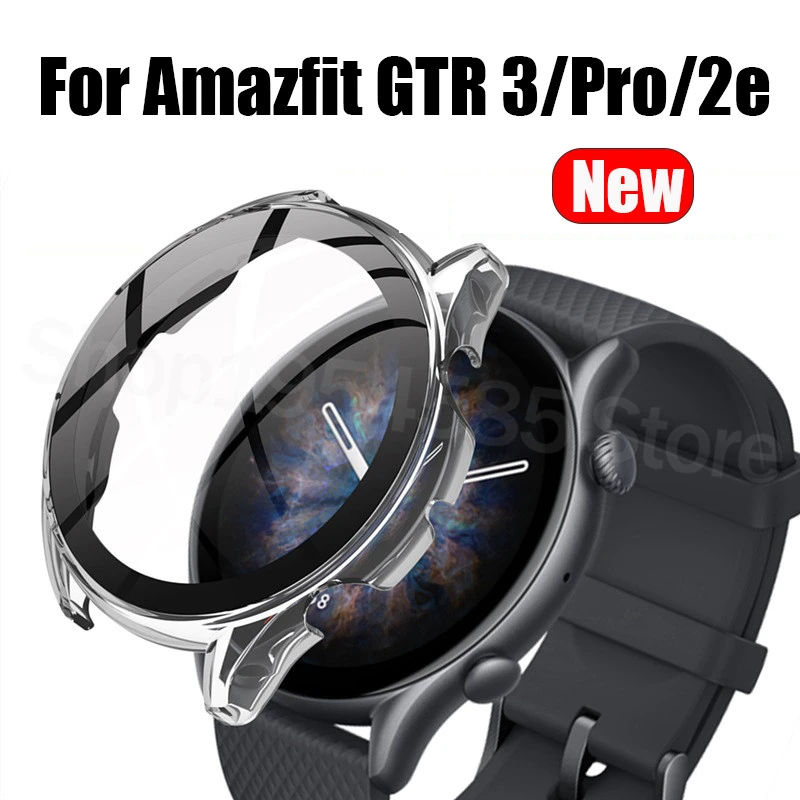 Protective Glass Cover for Xiaomi Amazfit GTR 3 Pro GTR 2e PC Case for  Amazfit GTS 3 GTS 2 Mini GTS 2e POP Smart Accessories|Smart Accessories| -  AliExpress