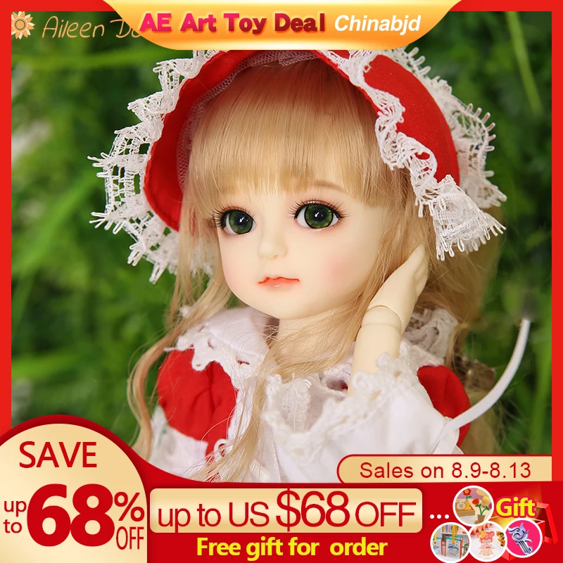 AI Aileen Doll Gaby BJD SD Dolls 1/6 Body Model Girls Boys High Quality Toys Shop Resin Figures Full Set