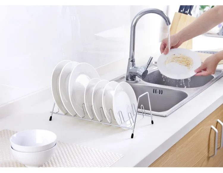 Kitchen supplies stainless steel dish rack dishes dish drain rack cutlery storage box cupboard WF9271106