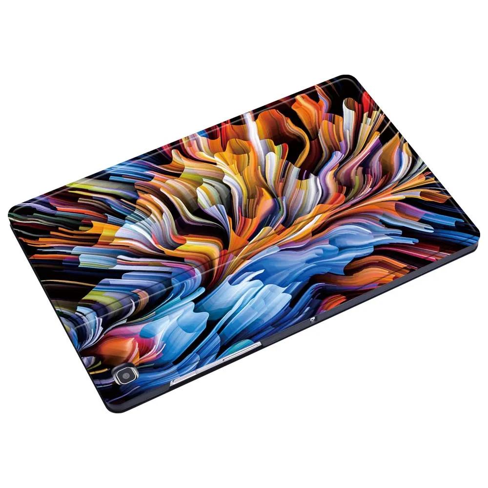 Tablet Case for Samsung Galaxy Tab S6 Lite 10.4/Tab A 8.0/A6 7/10.1/Tab A 9.7/10.1/10.5/Tab E/ S5E Pu Leather Cover Case +Stylus-4