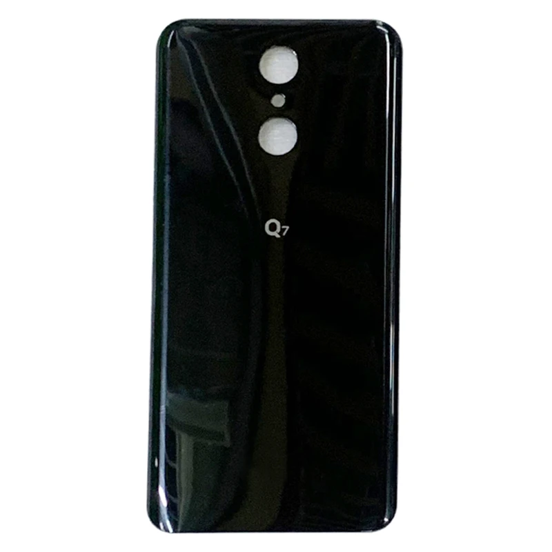 Battery Cover Rear Back Door Panel Housing Case For LG Q7 Back Cover with Logo Replacement Parts mobile frame transparent