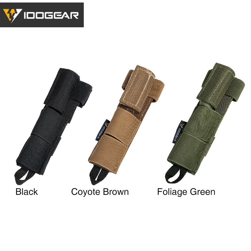 Pochette Radio Tactique IDOGEAR - Support Talkie-Walkie MOLLE - MBITR 148/152 - Neuve