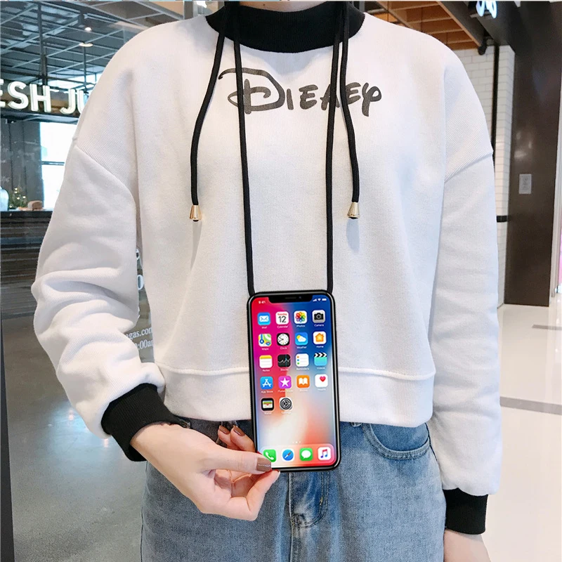 Мягкий ТПУ чехол для Umi Umidigi A7 A3X A3 Pro A3S Z2 S5 Lanyard Necklace Strap троса | Мобильные телефоны и