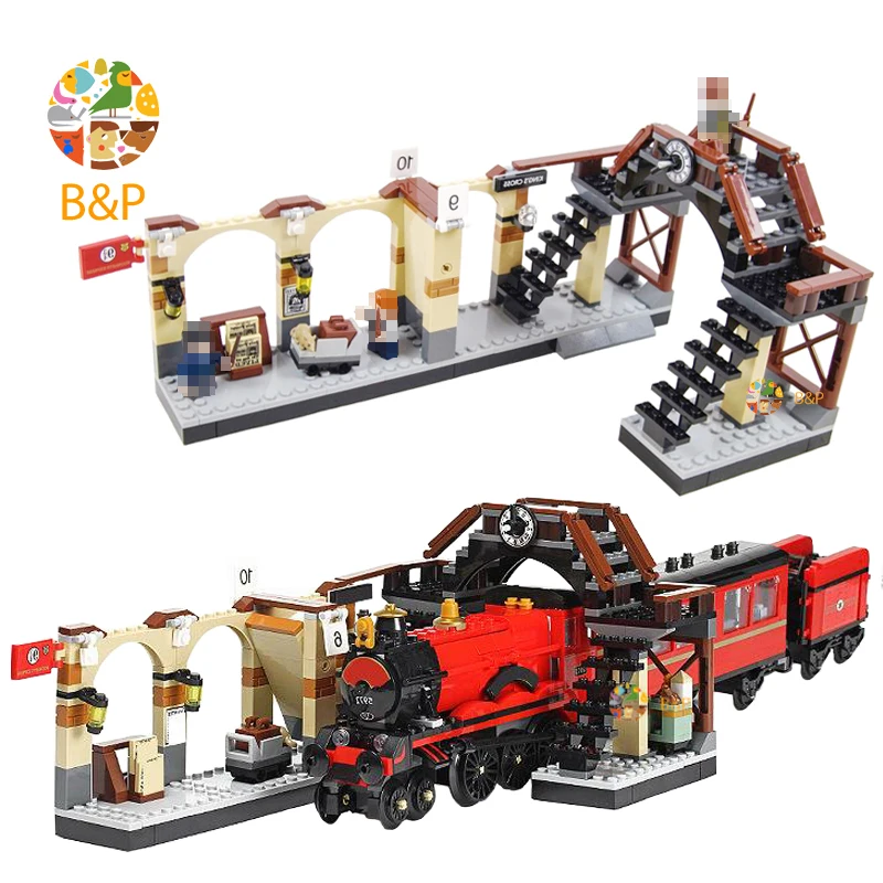 

75955 832pcs Potter series The Express Train Model Building Block Educational DIY Toy For Children 11006 Gift