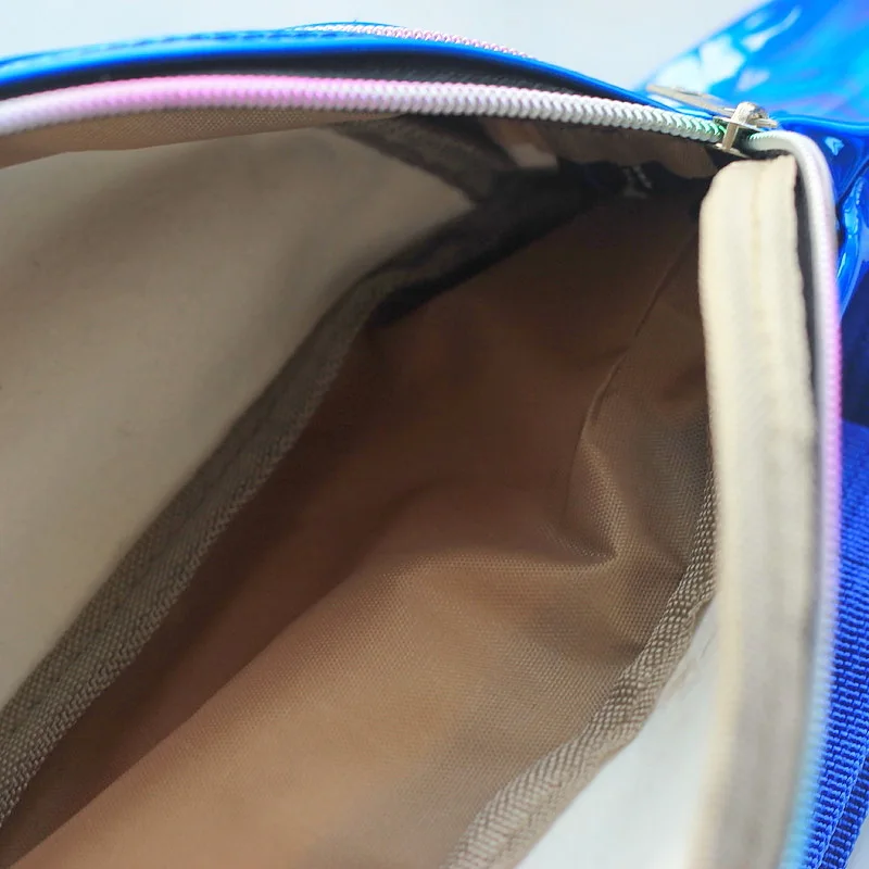 Stable New Style Laser Three Pull Shoulder Bag Fashion Outdoor Sports Chest Bag Wallet