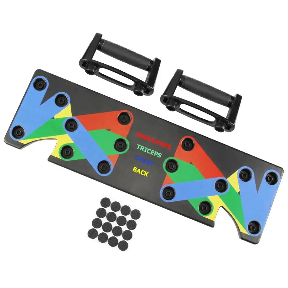 Push Up Rack Board Body Building 9 in 1 Body Comprehensive Exercise Bracer Building Rack Gym Fitness Euipment GYM Body Training