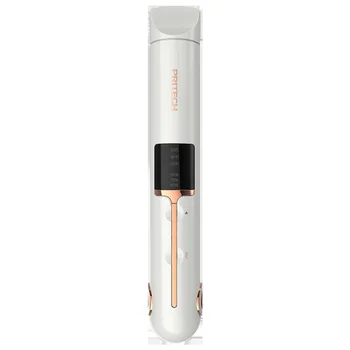 

straight clip wireless portable mini electric clip curling stick straight roll dual-purpose USB charging straight hair