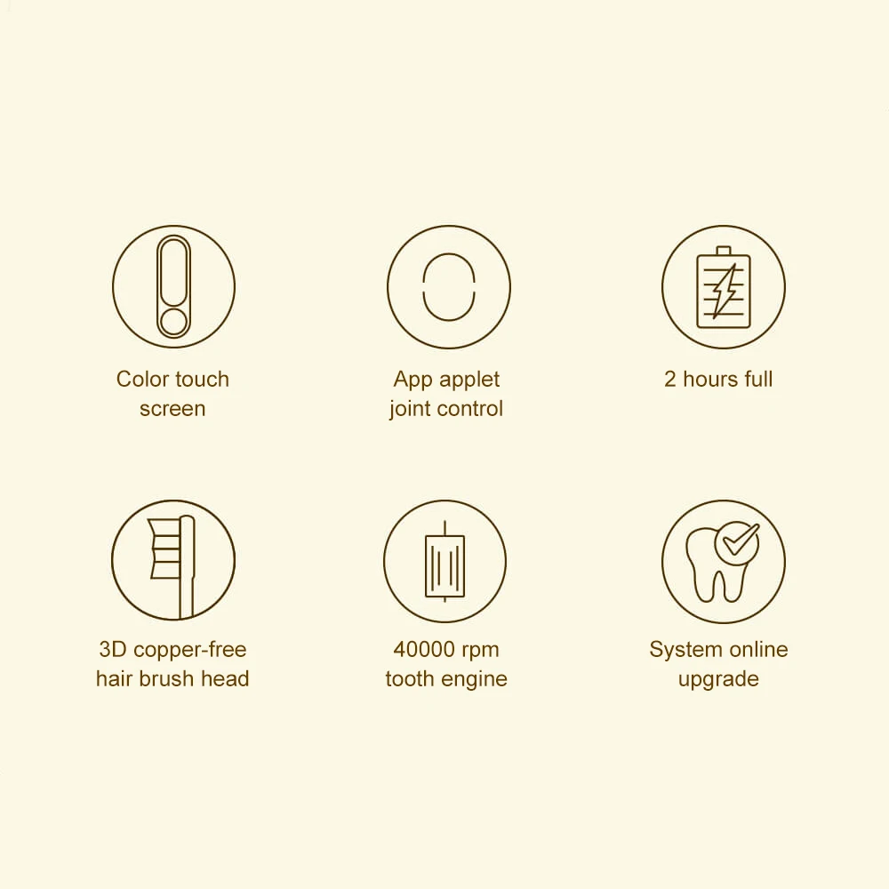 Xiaomi mijia Oclean X умная электрическая зубная щетка Смарт сенсорный экран звуковая электрическая зубная щетка перезаряжаемая Водонепроницаемая зуб для взрослых