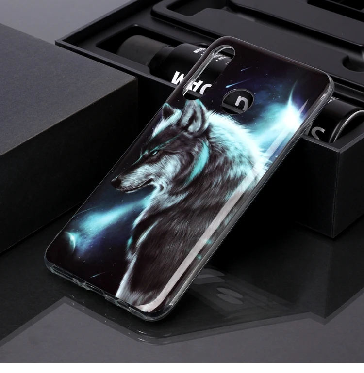 Чехол для телефона huawei P30 P20 Honor 10 Lite P30 Pro милый ободок с ушками кошки, тигра мягкий TPU для huawei Y5 Y6 Pro Y7 P Smart Z Cover