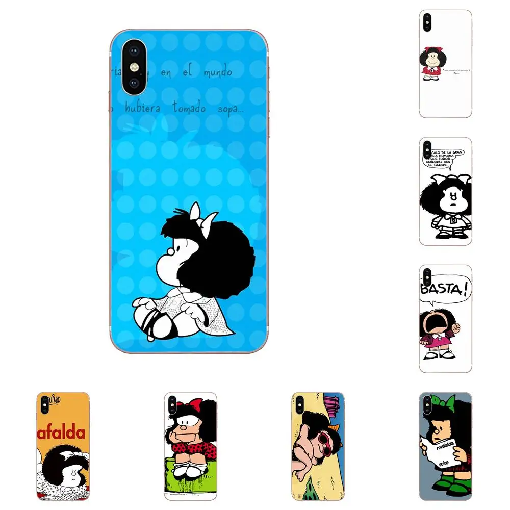 

Ultra Thin Pattern Phone Case Unique Mafalda For Galaxy Grand A3 A5 A7 A8 A9 A9S On5 On7 Plus Pro Star 2015 2016 2017 2018