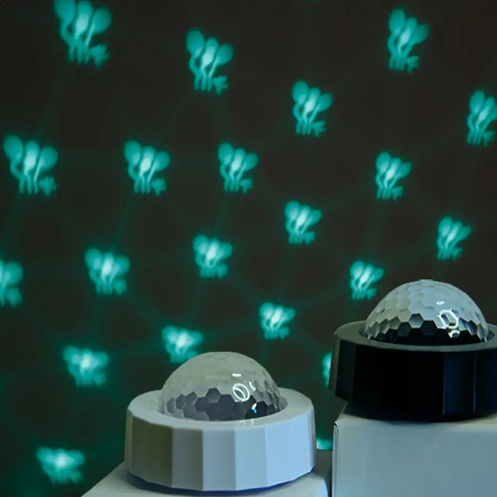 Автомобильный светодиодный светильник автомобильная лампа USB DJ RGB Мини Красочный