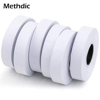 

Methdic Self Adhesive 10rolls price sticker for retail shop price gun label