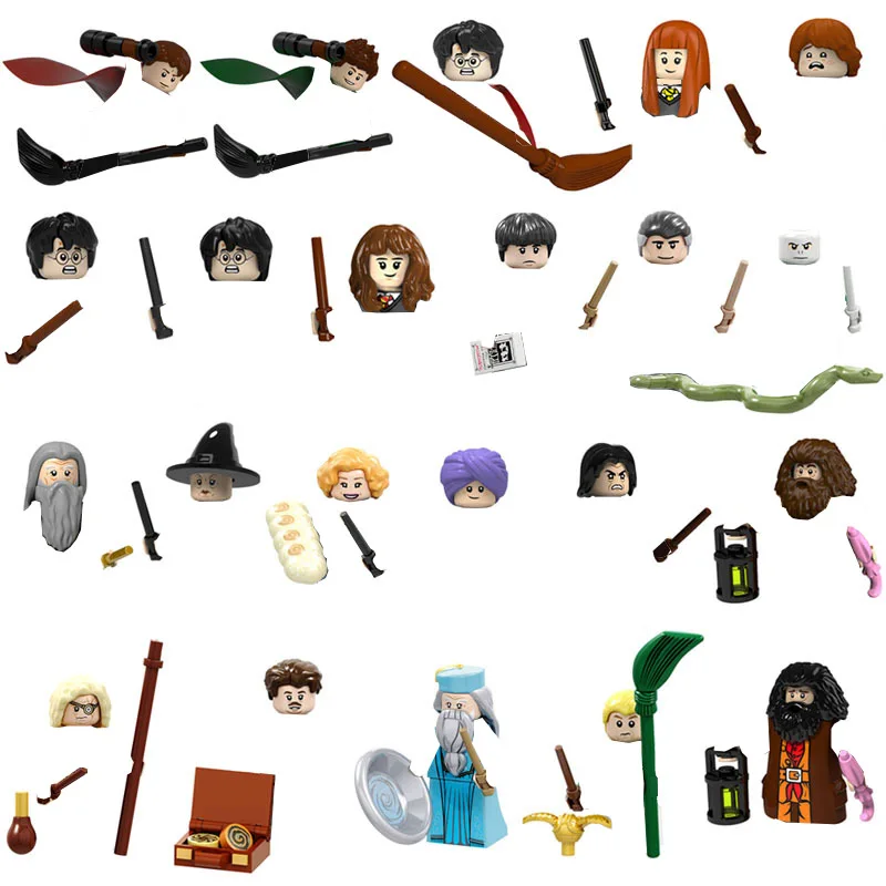 

22 Pcs/set Q003 Harris Movie Series figures Collection Model Building Blocks Kit Classic Bricks Kids Toy For Children Gift