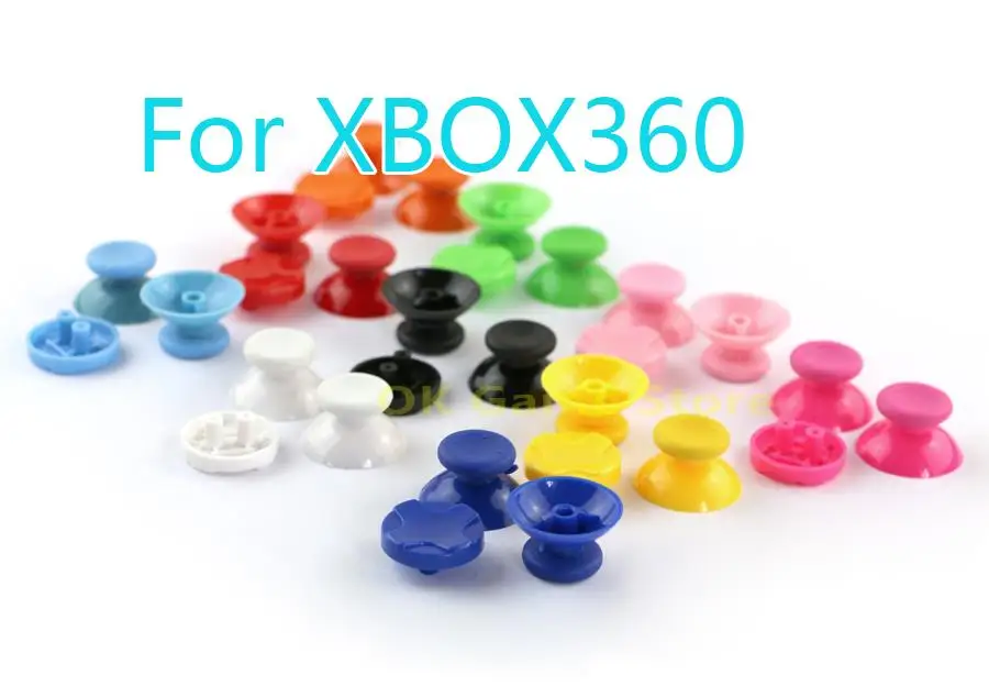 1Set 3D Analog Sticks Joystick Grips Stick Joystick Cover Tappi A Fungo Con D-Pad Per Microsoft Xbox360 Tappo A Fungo