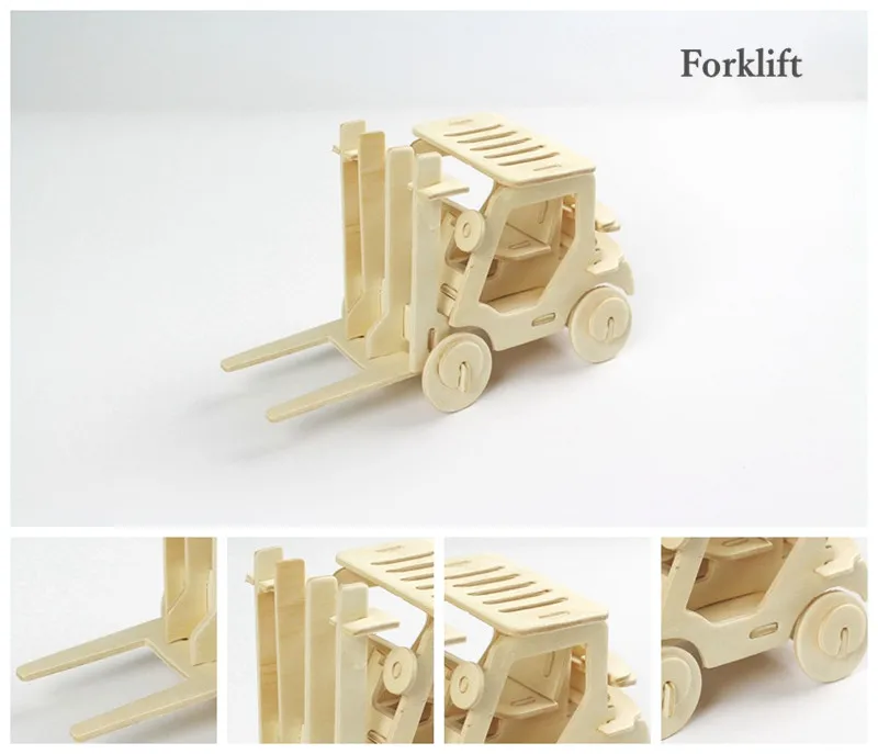 3D моделирование деревянный портативный головоломки модель автомобиля детская ручная работа творческая сборка игрушка образование развития подарок