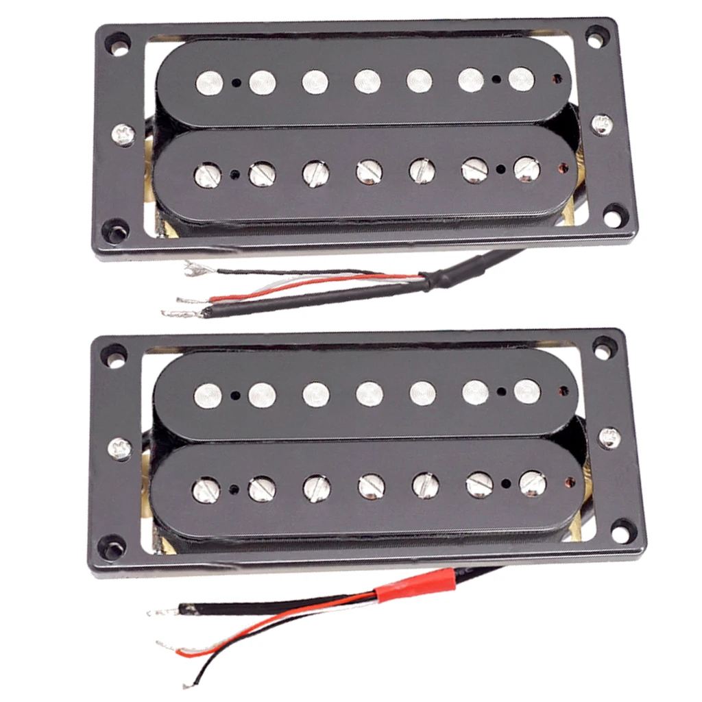 Set Of 2 Humbucker Pickups Guitar Pickup For 7 Strings Acoustic Guitars Western Guitar