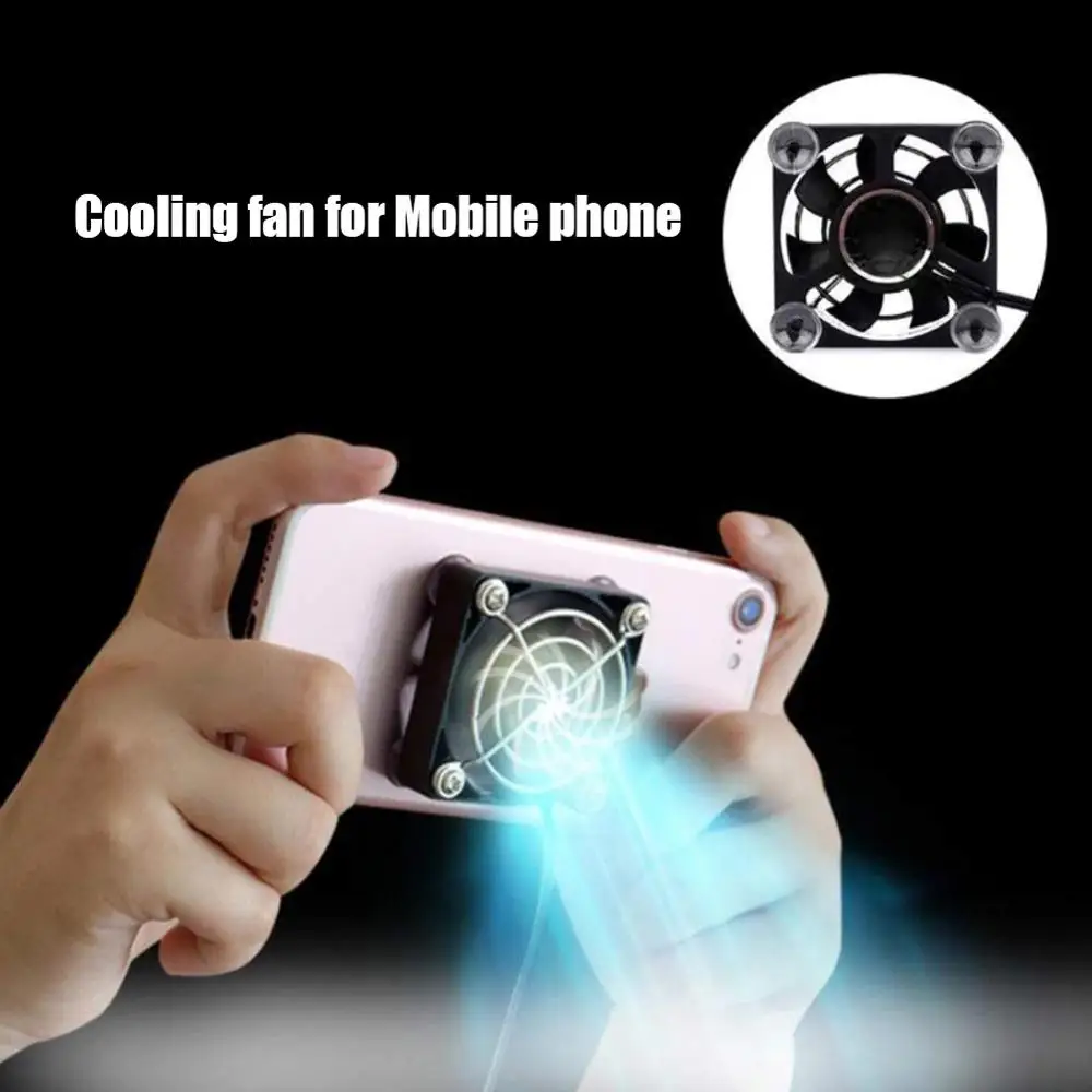 Universal Portable Mobile Phone Cooler USB Cooling Fan for Mobile Gaming