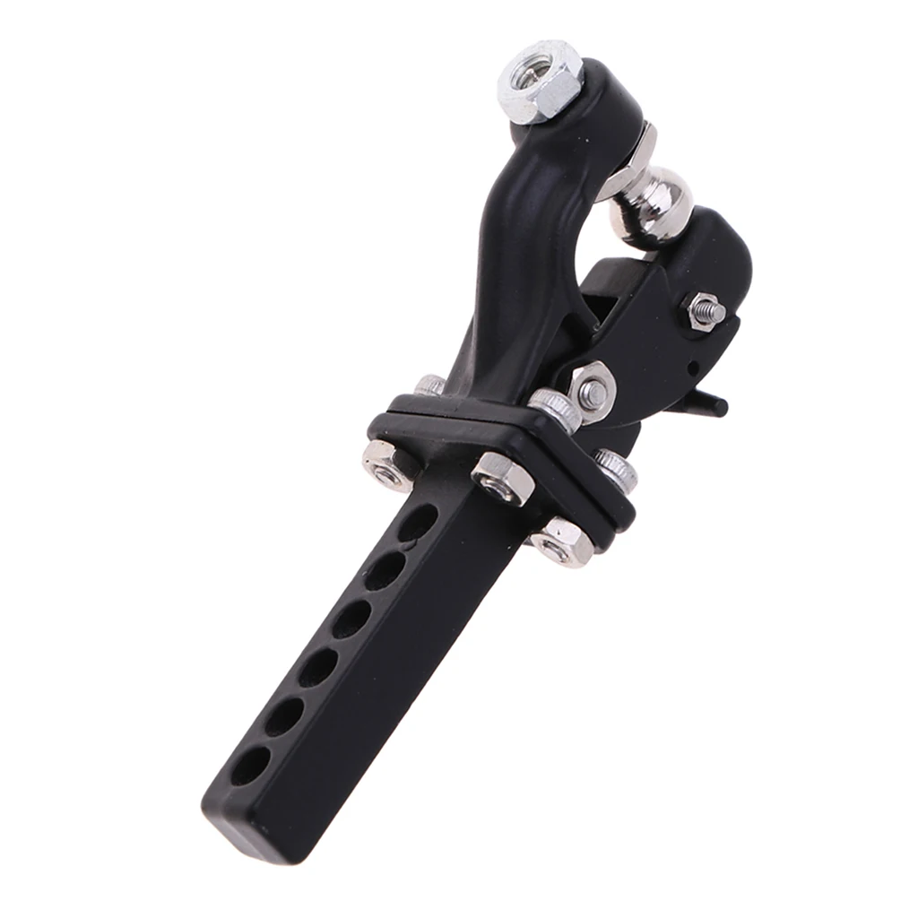 Metal Adjustable Drop Hitch Receiver for Traxxas 4 -4 RC Rock Crawler