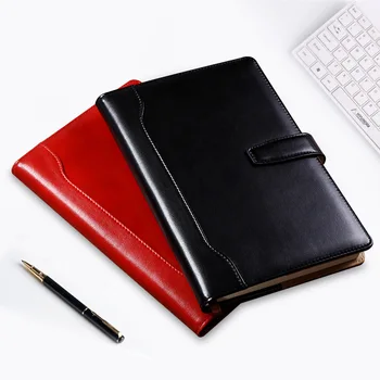 

South Korea Creative Simple Students Stationery Book Office Convenient Records Hand Notebook PU Leather A5 Notebook