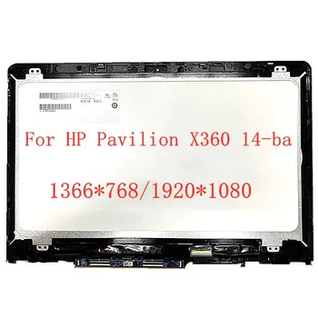 

For HP Pavilion X360 14-ba laptop LCD screen B140HAN02.0 touch IPS display with frame 1366*768/1920*1080