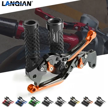 

For KTM 790 Adventure Motorcycle Aluminum Brake Clutch Levers & Handlebar Handle bar Grips 790 Adventure R 2019 2020 Accessories