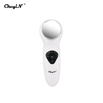 

CkeyiN USB Rechargeable Facial Massager with Large Probe High-Vibration Electric Facial Cleaner for Better Nutrition Absorption