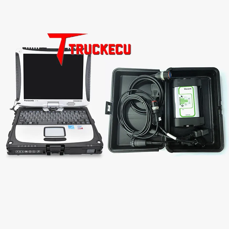 Диагностический инструмент V2.7 Thoughbook CF53 для Volvo VCADS volvo Vocom 88890300 renault Truck excavator Euro6 vocom