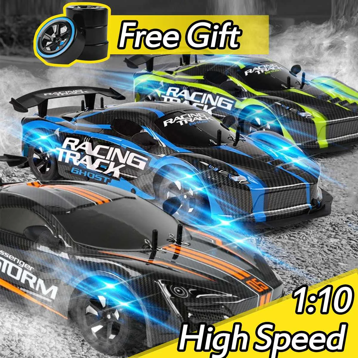 

1:10 48.5cm Super Big RC Car 4WD 2.4G High Speed Remote Control Truck Climbing Off-road Vehicle Jeeps Gift Toys