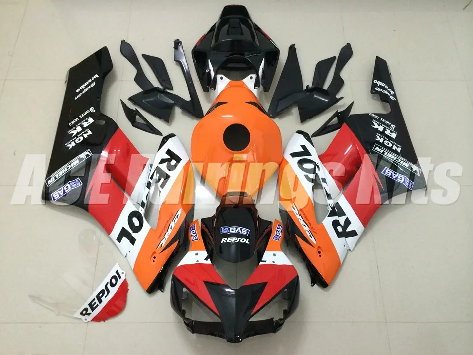 Топ(литье под давлением) ABS полный обтекатель комплект Подходит для Honda CBR1000RR 04 05 2004 2005 Обтекатели набор на заказ repsol стиль хороший