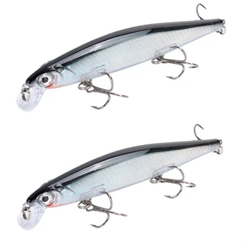BEST DEAL ❤️ Minnow Fishing Lure 11cm 7.5cm sinking Wobblers Pesca Artificial Hard Bait 3 Hook Crankbait Bass carp Lures Fishing Tackle - discount item 19% OFF Sports & Entertainment