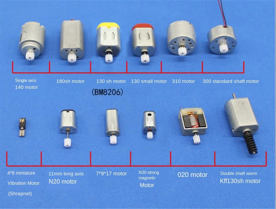 64 New Gear Packs DIY Parts Motor Gear Set for DIY Electric Toys