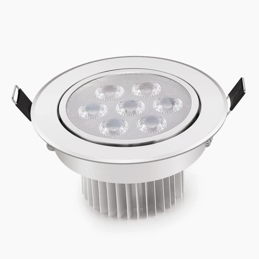 LED Downlight Dimmable 3W 4W 5W 7W Cut Hole 75mm,90mm,Warm White/Nature White/ Cold White Recessed Led Spot Light Ceiling Lamp